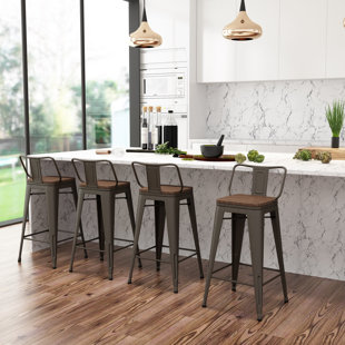 Narrow Counter Height Bar Stools You'll Love in 2023 - Wayfair Canada